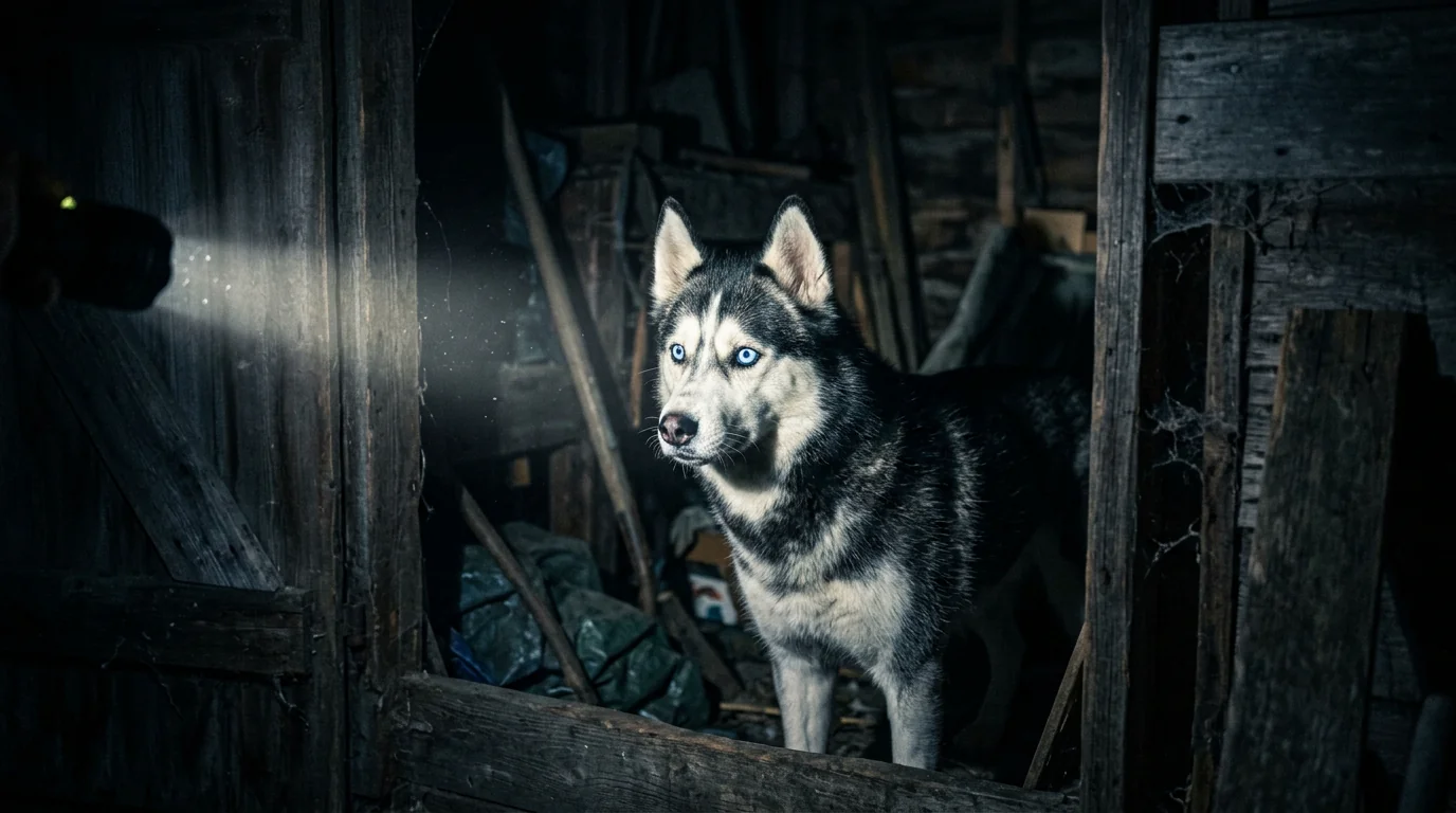 Siberian husky Alex. We will always be forever grateful to the pet detective.
